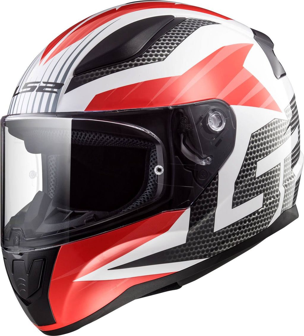 White Red Helmet P8767