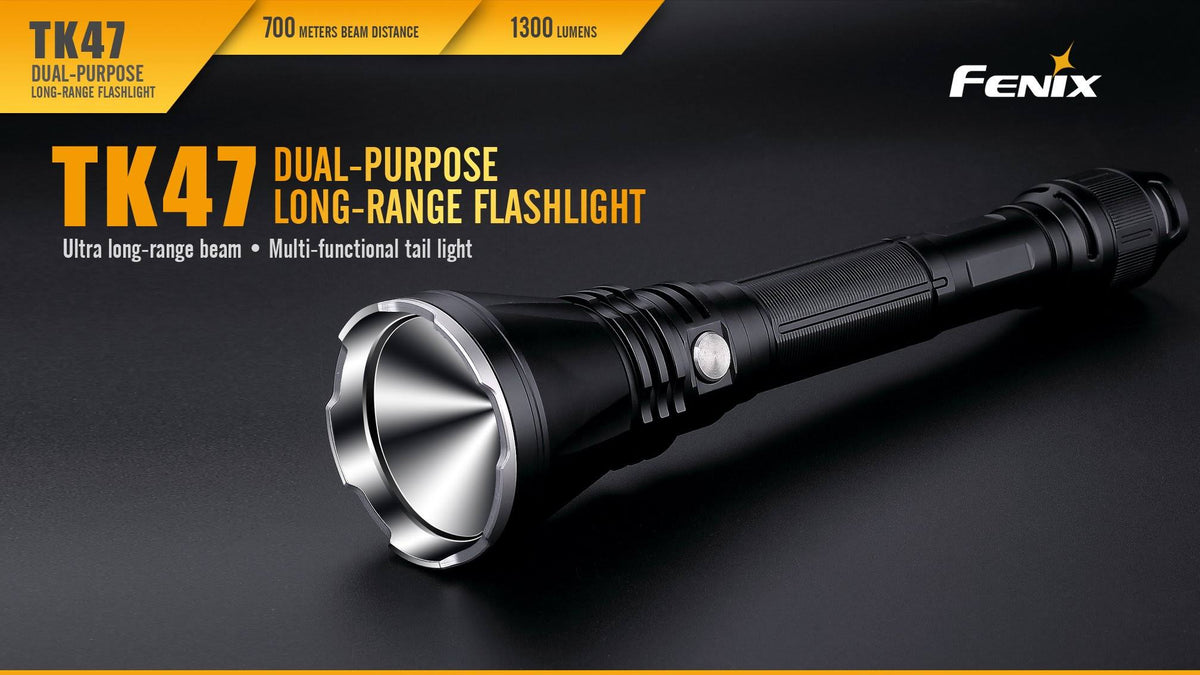 Black LED Flashlight P4546