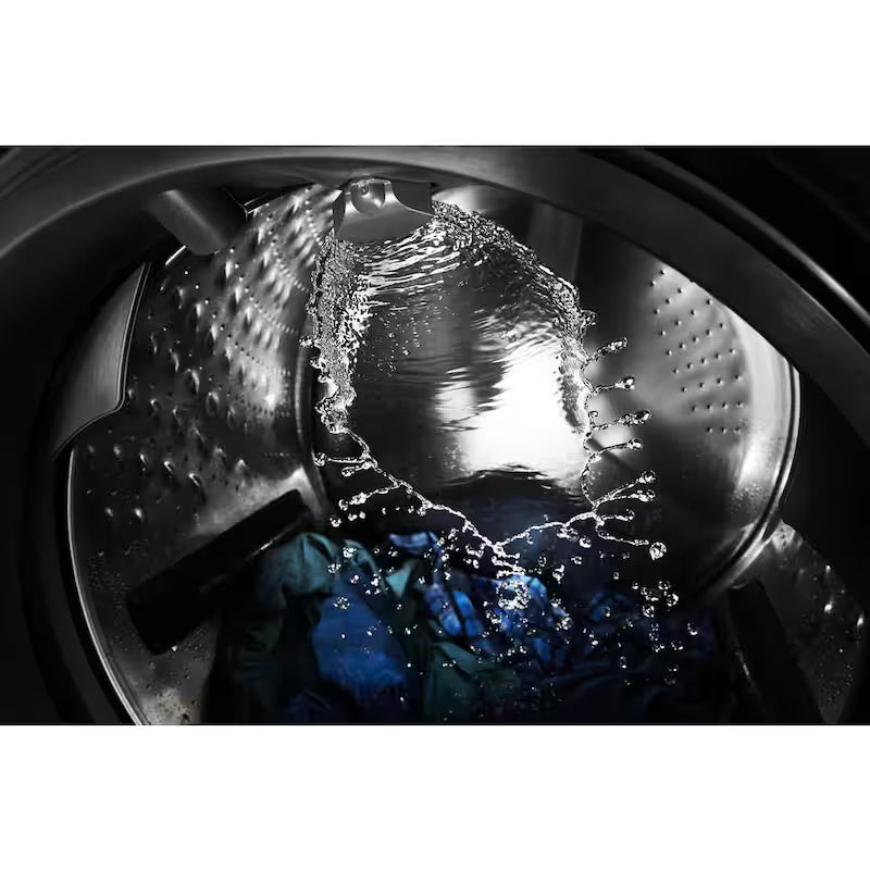 White Front Load Washing Machine with Steam P37005