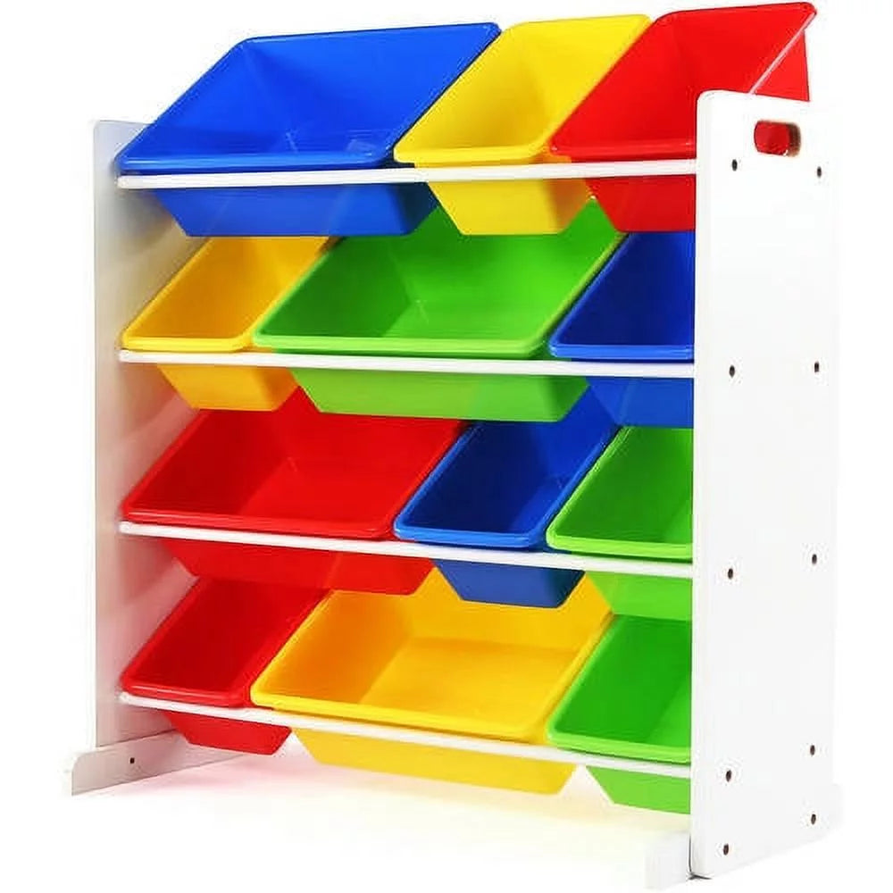 12 Bin Kids Toy Storage Organizer U138