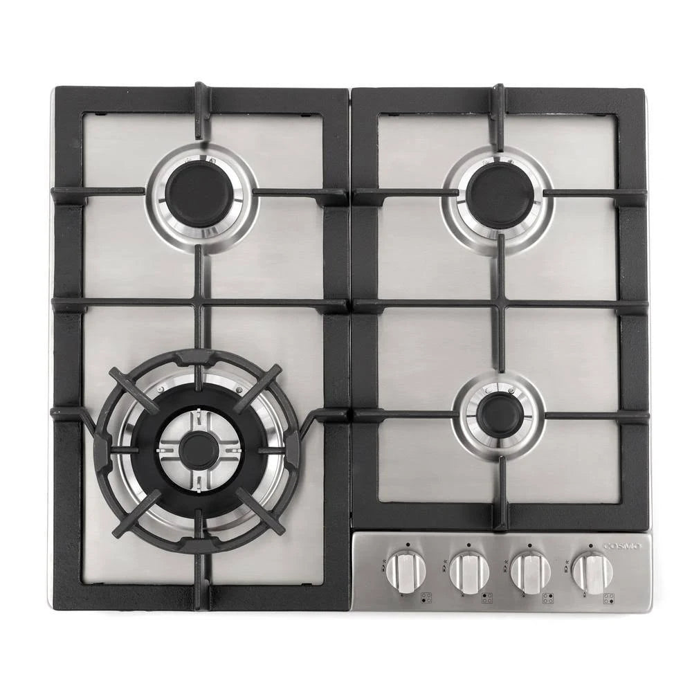 24 in. Stainless Steel Gas Cooktop with 4 Sealed Burners I77482