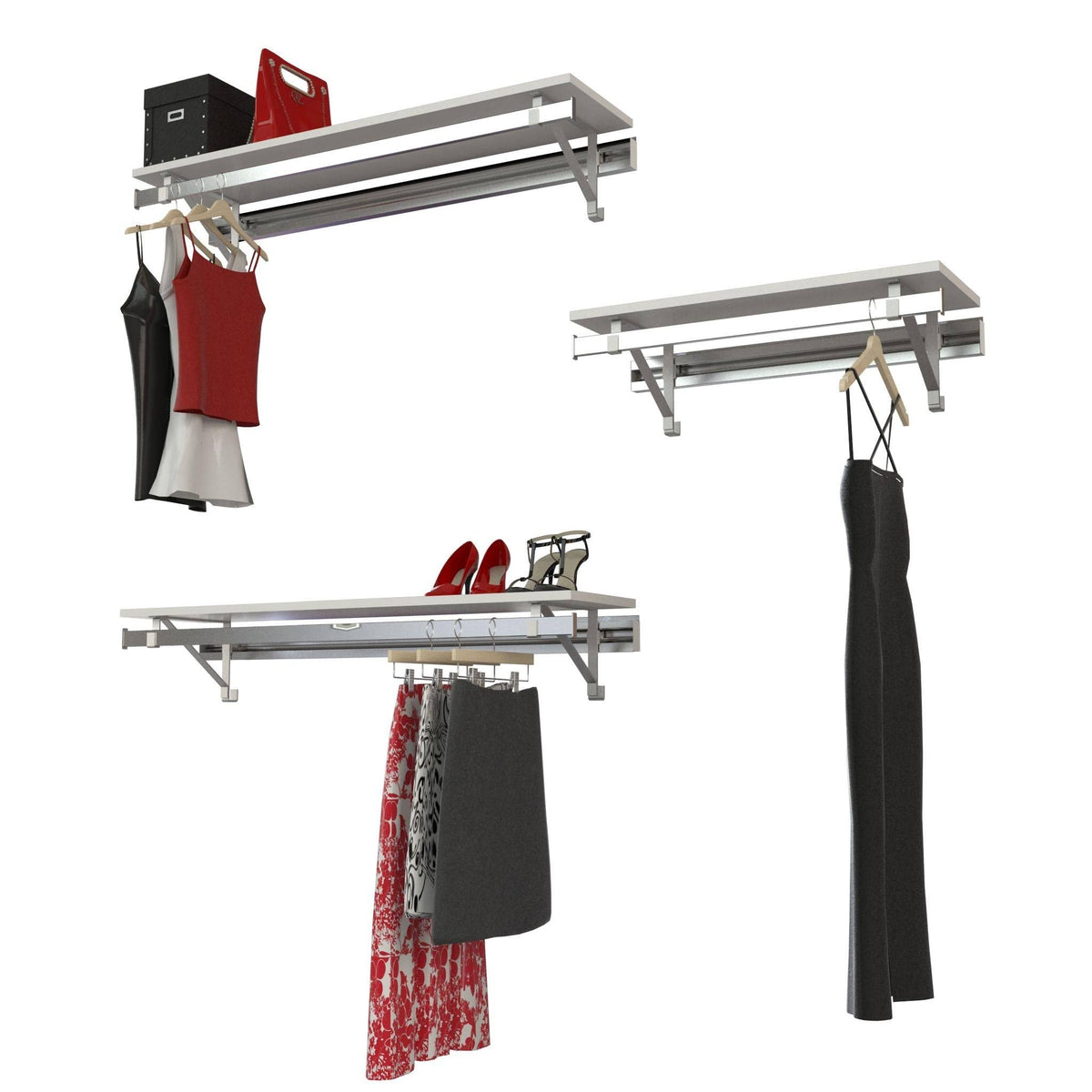 Maple Closet Organizer System H960094
