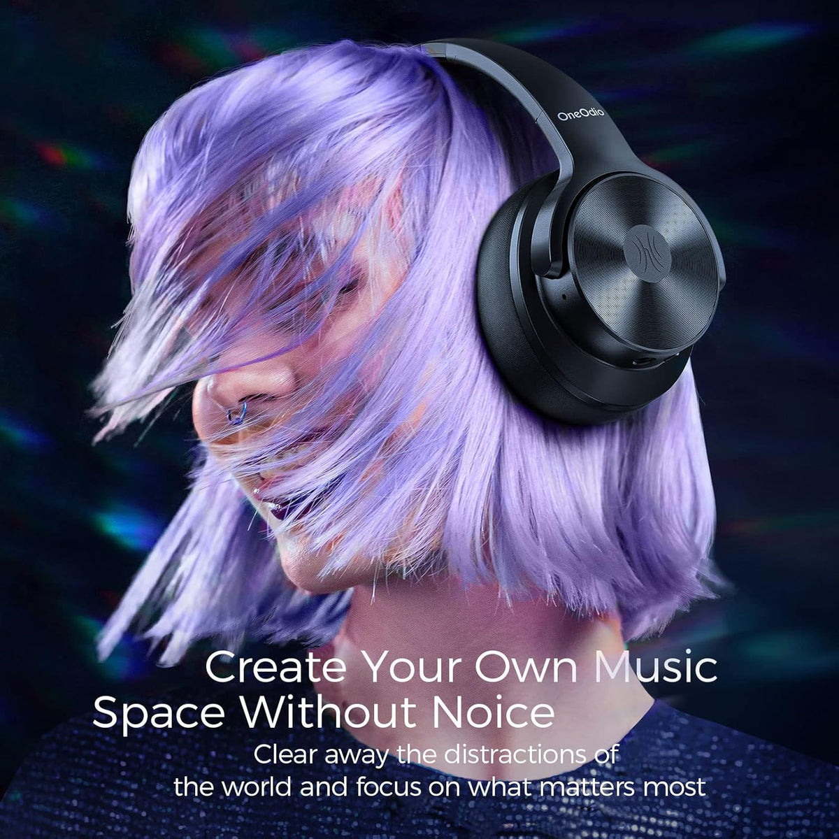 Active Noise Cancelling Wireless Over Ear Bluetooth Headphones L5643