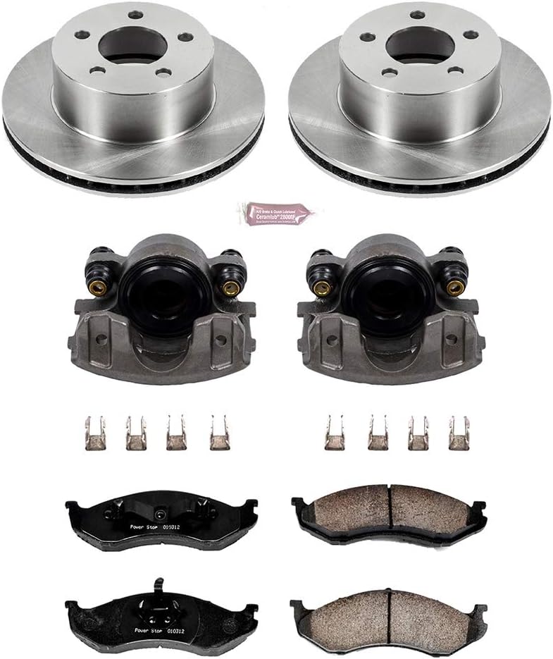 1-Click OE Replacement Brake Kit with Calipers Z108805