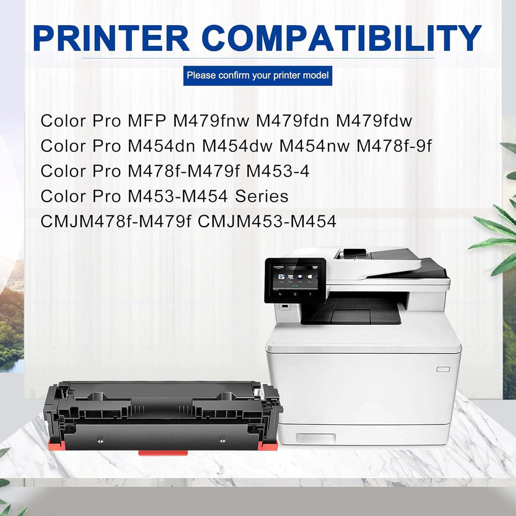3 Pack Toner Cartridge Replacement for HP Color Pro Printer O242799