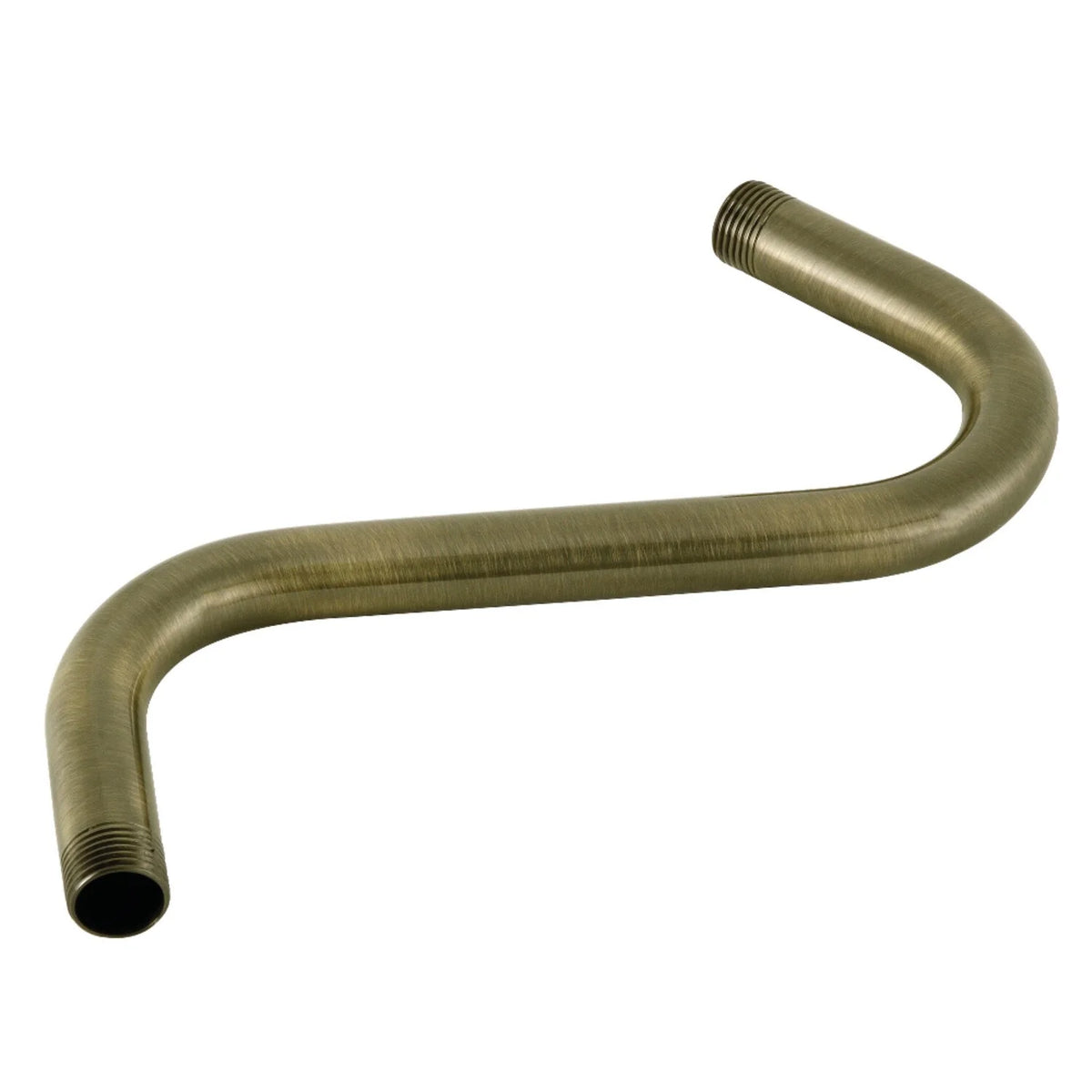 Matte Black 8 Inch S-Shape Shower Arm M35657