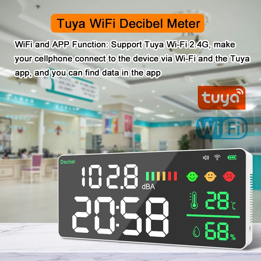 11inch Color Display WiFi Decibel Meter I159380