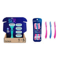 5 Moisturizing Razor Blade Refills with Shower Hanger, 6 Count G834702