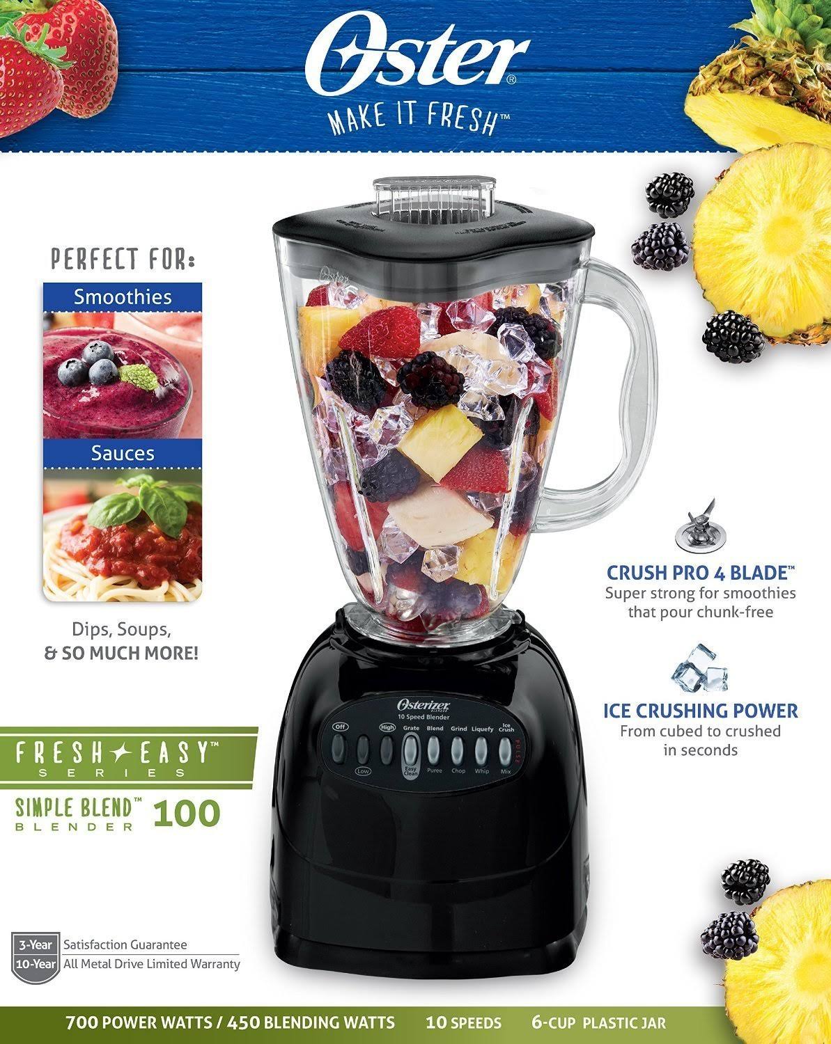 12-Speed Blender, 6-Cup Capacity, Metallic Red K827