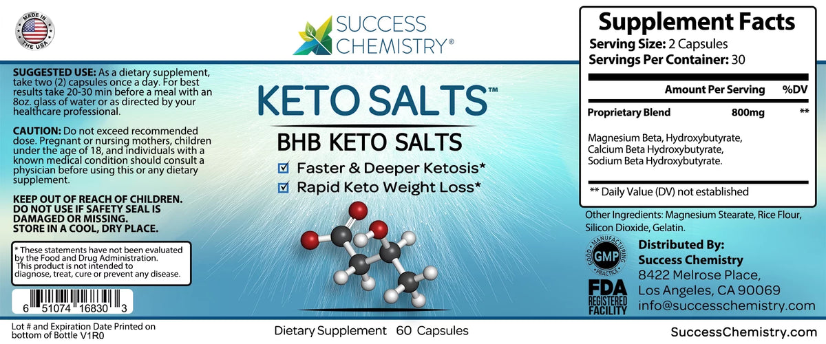 Keto Salts Supplement with Minerals N58978