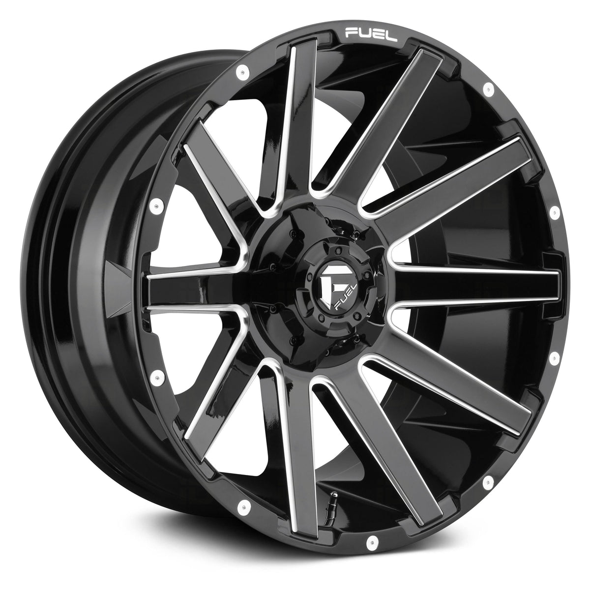 Gloss Black Milled 20x9 8x180 20mm Wheel K80977