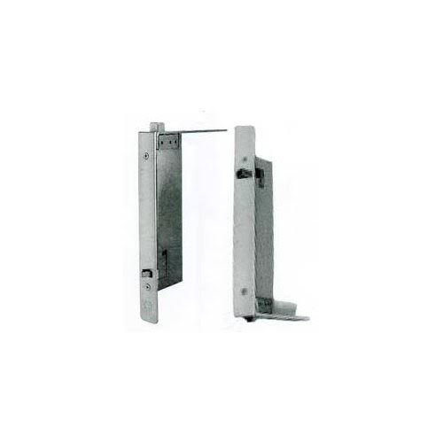 Pair of Automatic Flush Bolts for Wood Doors Satin Bronze Finish F488812