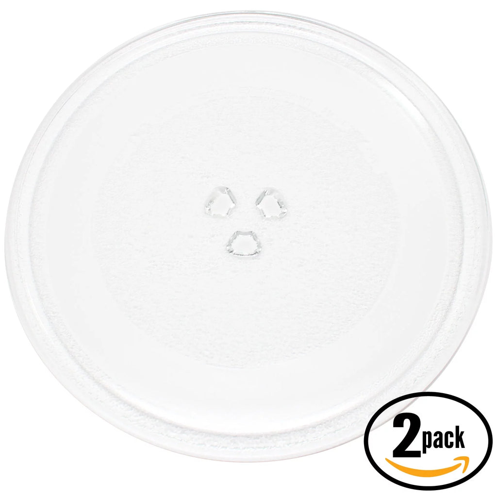 2-Pack Replacement Microwave Glass Plate 10" (255mm) X9883