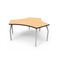Adjustable Desk with Fusion Maple Laminate O1489