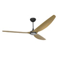 84 Ceiling Fan with Aluminum Blades and Black Finish Q582793