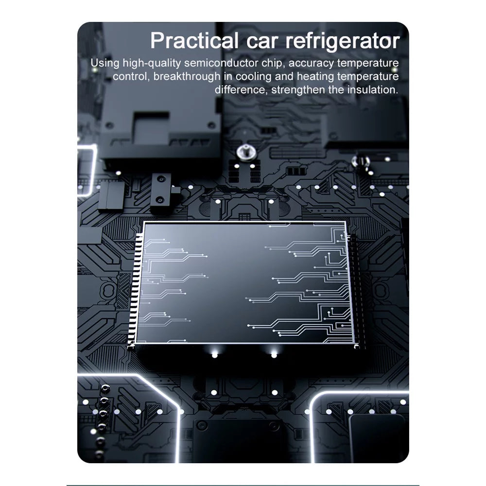 Portable Car Fridge Refrigerator 4L Cooler Warmer X522