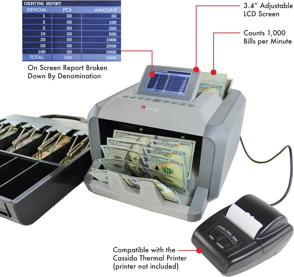 Money Counter Machine Mixed Denomination B831
