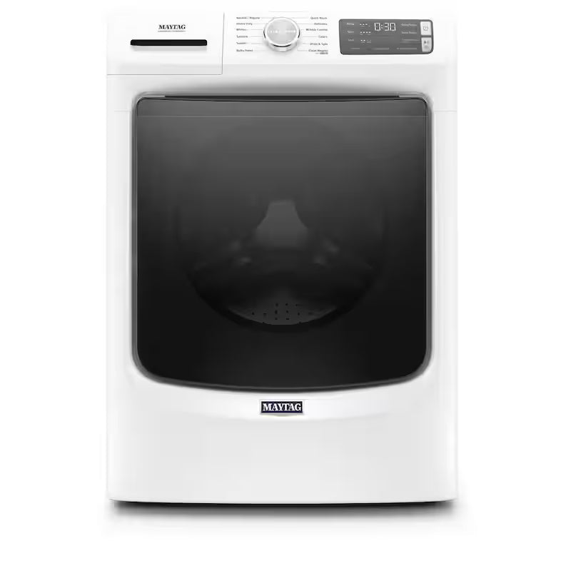 White Front Load Washing Machine with Steam P37005