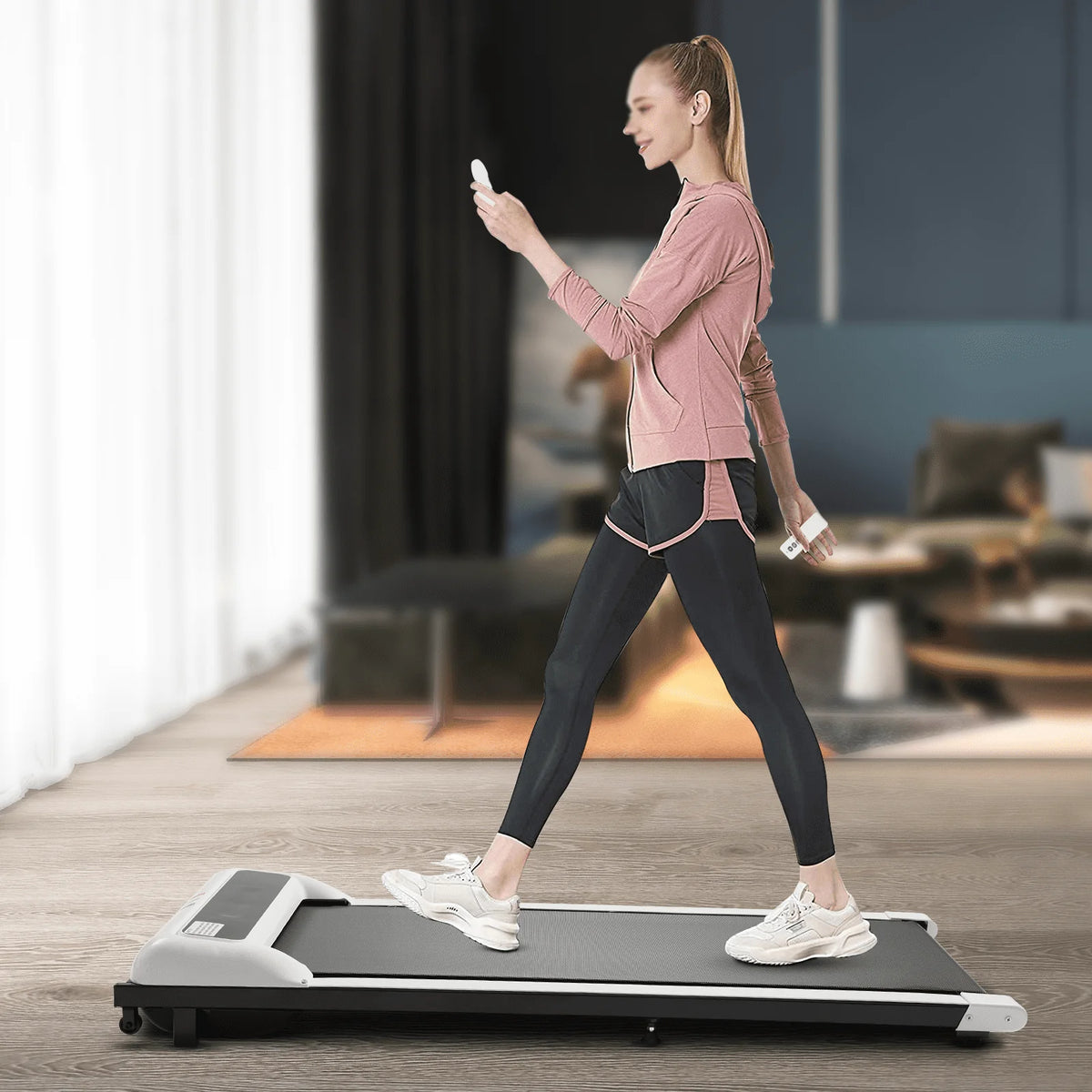 Folding Electric Treadmill with Remote O434