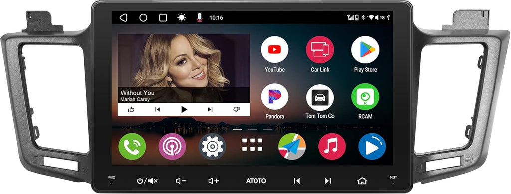 Android Double Din Car Stereo with 9inch IPS Display P222730