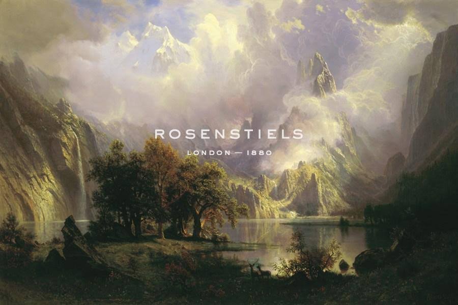 Rocky Mountain Landscape Giclee Canvas Y689