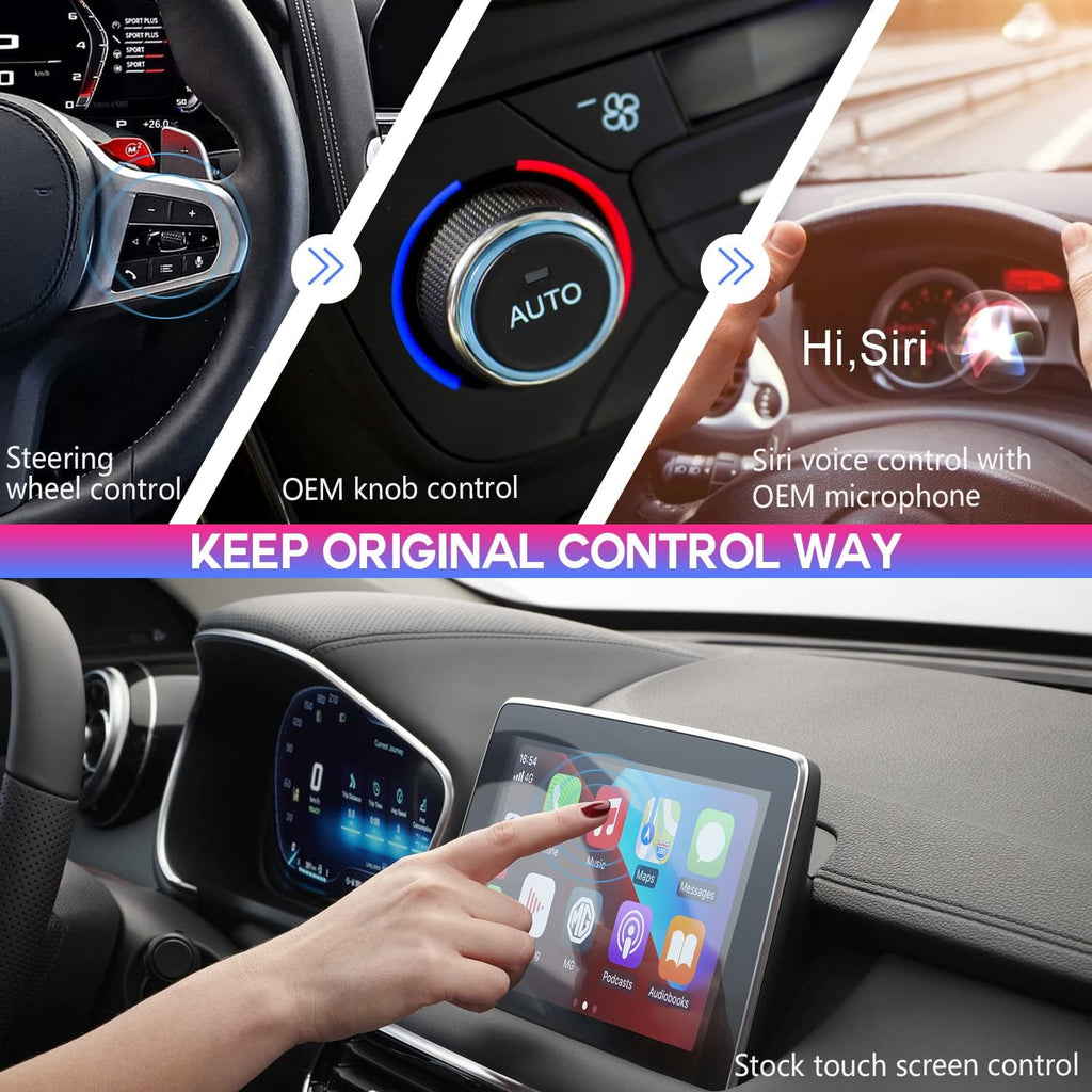 Carplay AI Box with WiFi, 4G SIM Card, Split Screen O14533