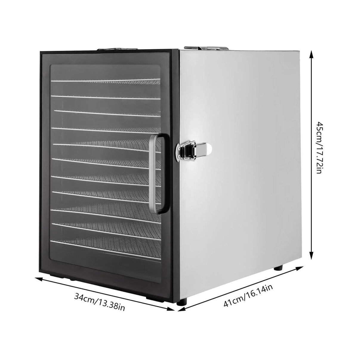 12-Tray Stainless Steel Food Dehydrator G745