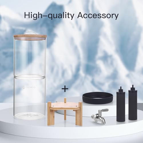 2.25 Gallon Glass Water Filter with Stand F873758