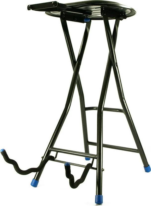Black Guitar Stool and Stand Z809637