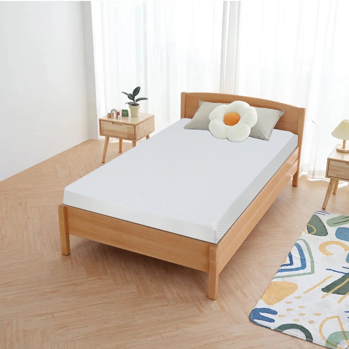 5 Inch Gel Memory Foam Twin Mattress S614