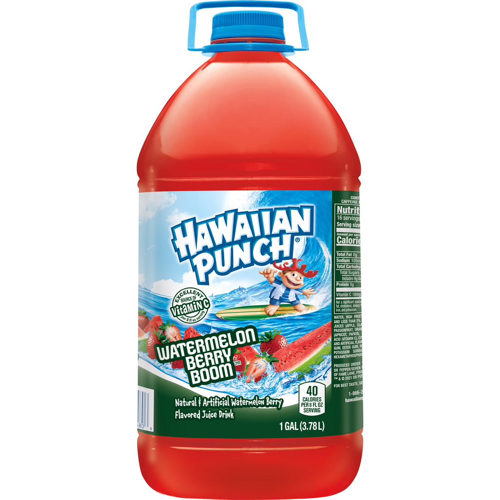 Watermelon Berry Boom Juice, 1 Gal, Bottle D678