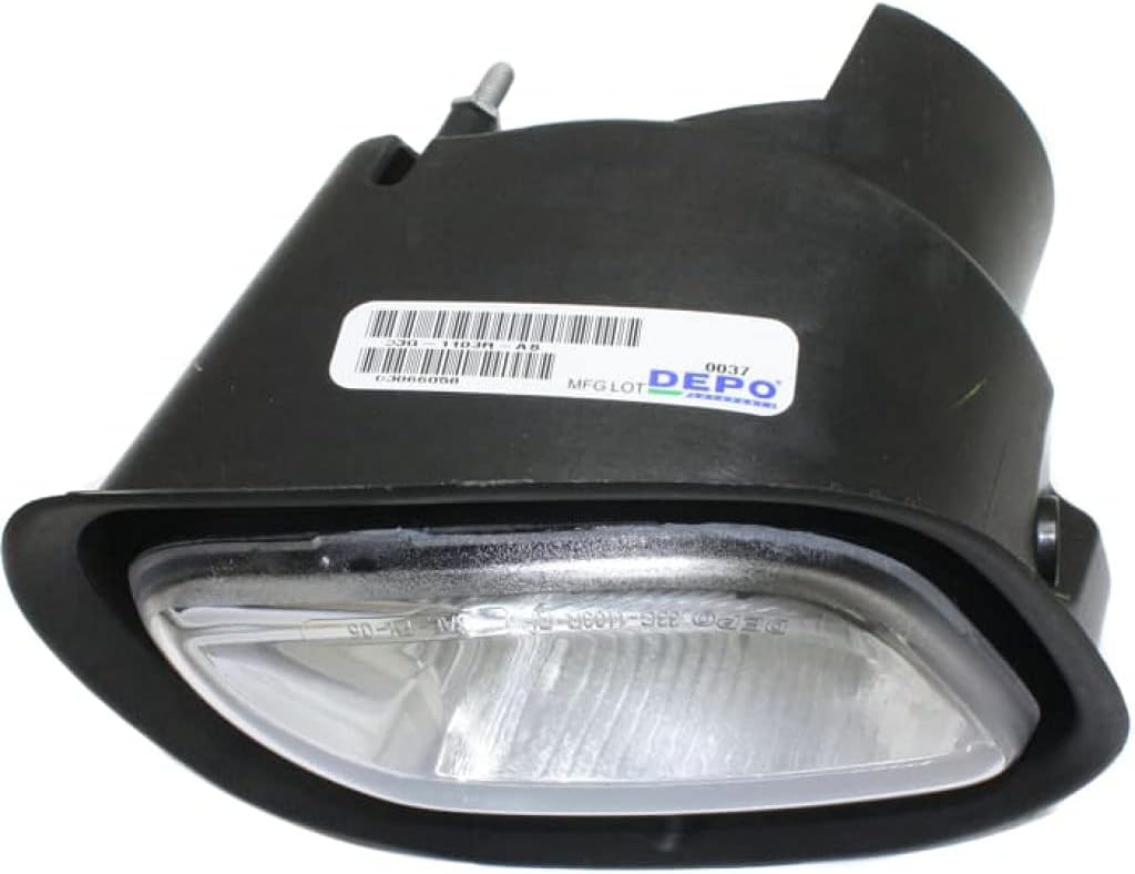 Fog Light Assembly for Freightliner Cascadia 2008-2016 Passenger Side with Daytime Running Light Pack of 2 Z610050