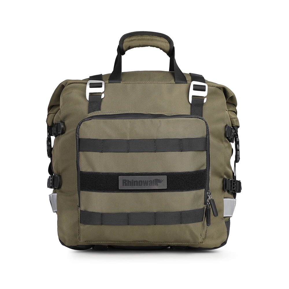20L Polyester Motorcycle Side Saddle Bag with Removable Waterproof Inner Bag X216225