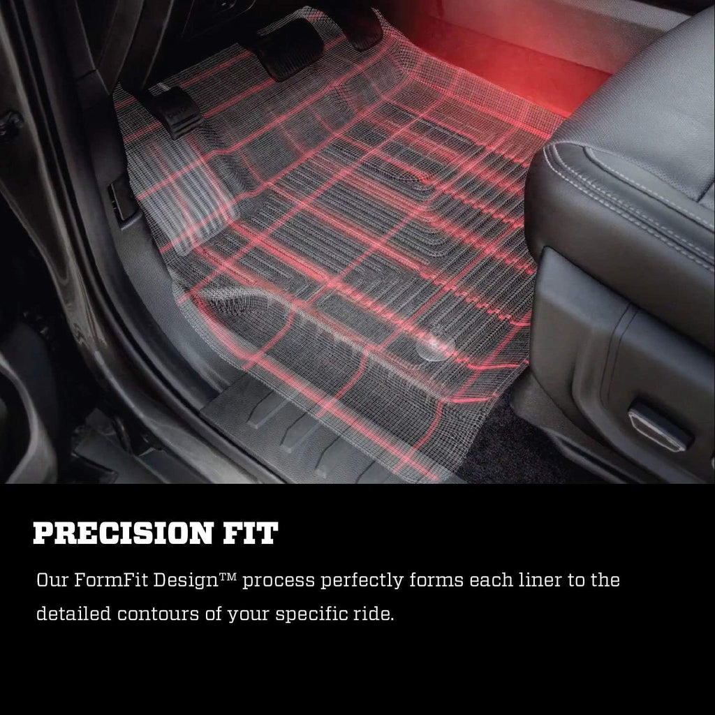 Black Front & 2nd Seat Floor Liners 3 Pcs R786