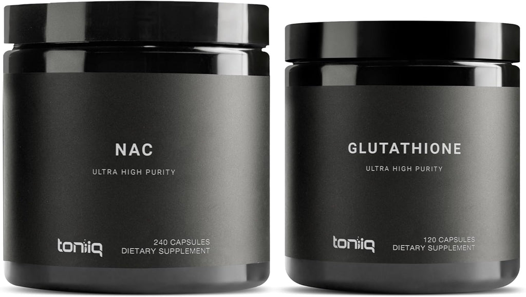 Glutathione & NAC Bundle 1300mg 98%+ NAC and Glutathione 1000mg W71479