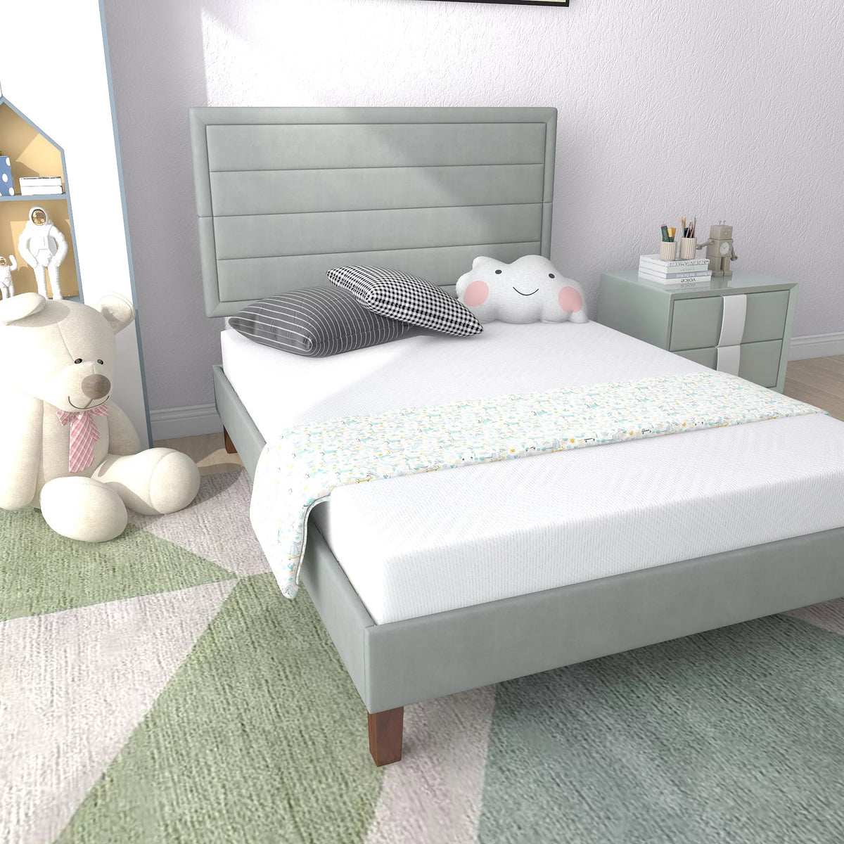 6 inch Medium Firm Memory Foam Twin Mattress I91780