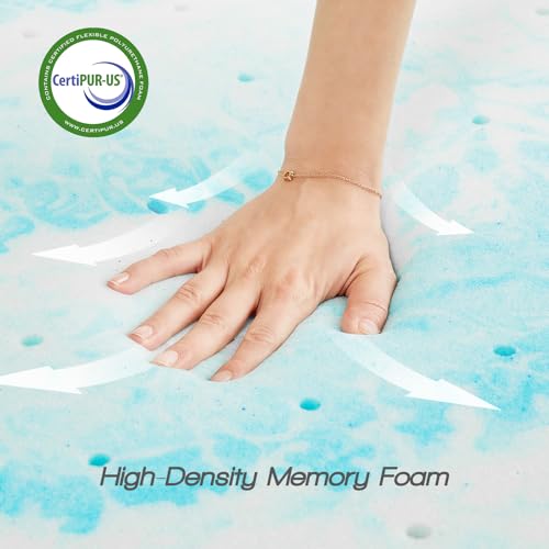 3 Inch Gel Infused Memory Foam Mattress Topper Full F2259