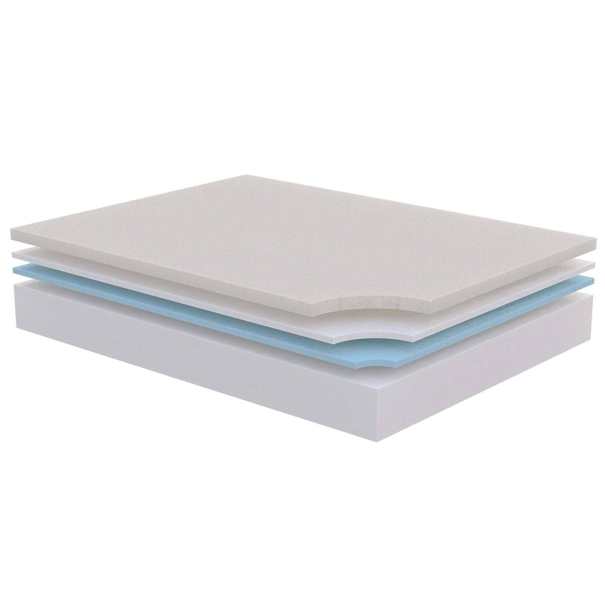 12x22 Queen Memory Foam Mattress W762869
