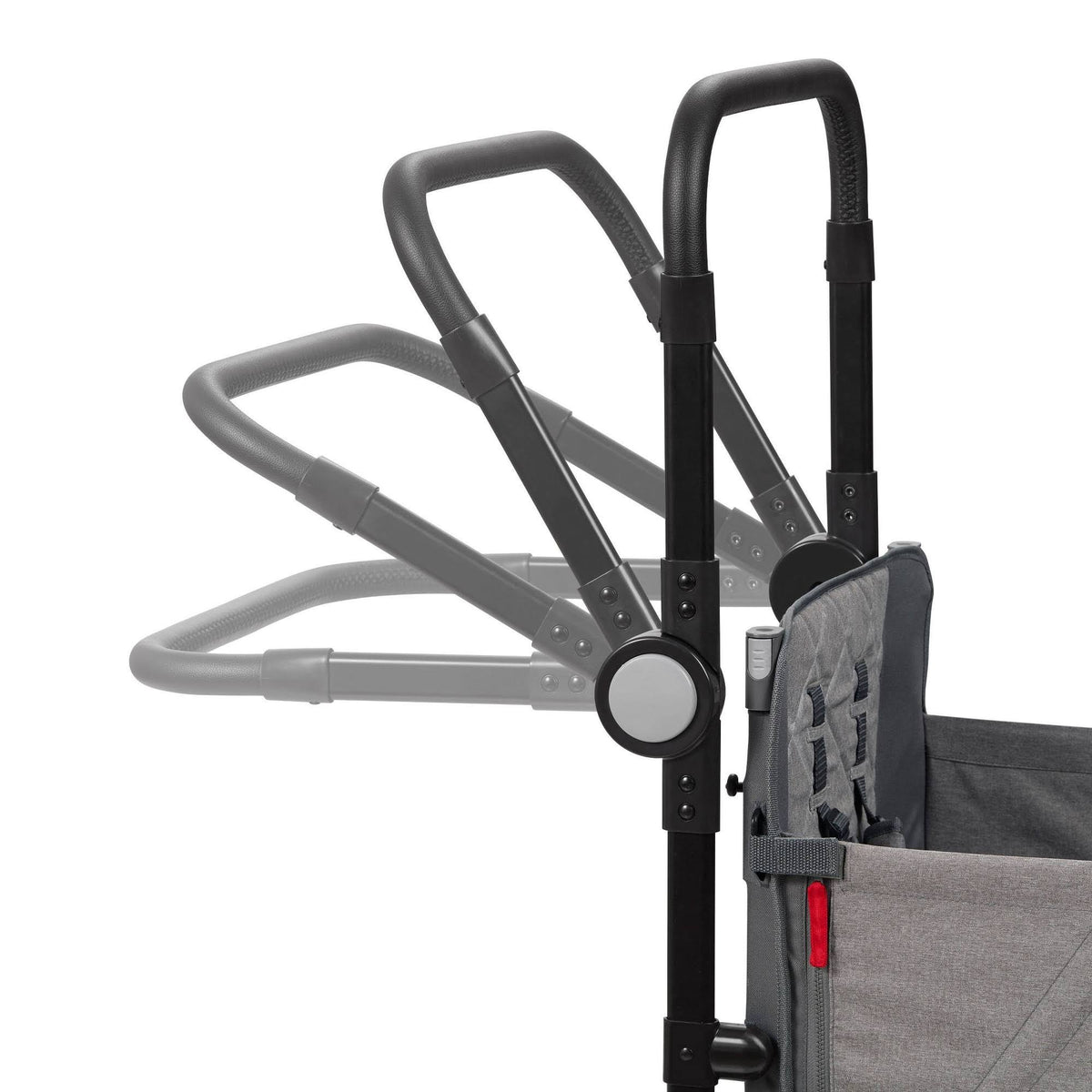 Grey Stroller Wagon with Canopy and Bag V660