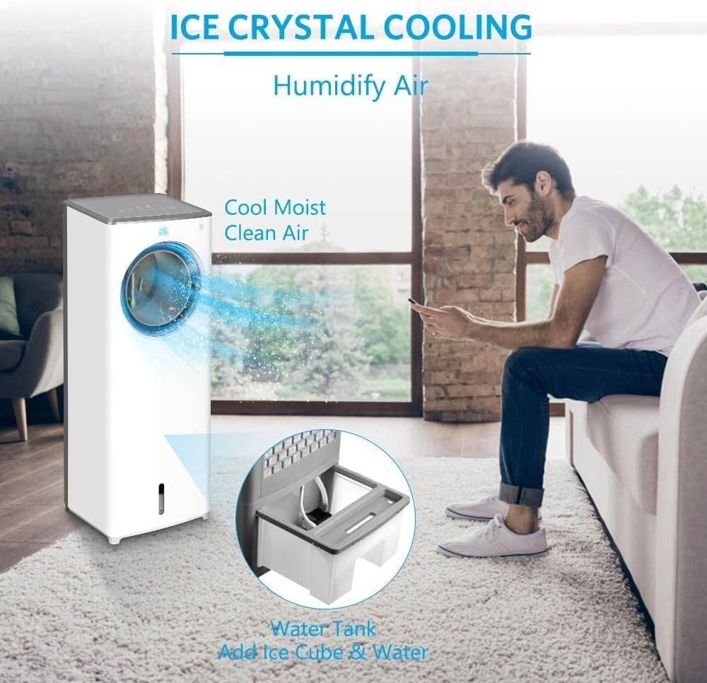 3-in-1 Evaporative Air Cooler Tower Fan V2988