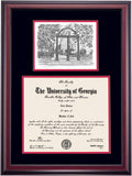 Black/Cherry Mat 12 x 15 Diploma Frame P785923
