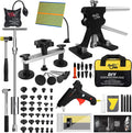 Paintless Dent Repair Kit with Bridge Dent Puller and Black Dent Lifter P4994