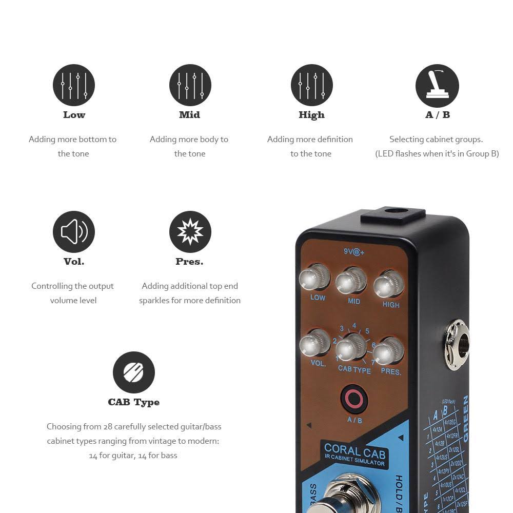 Impulse Response Cabinets Simulator Guitar Bass I347706