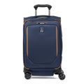 Lightweight Softside Expandable Carry on Luggage, 8 Wheel Spinner Suitcase, Compact Carry On 20-Inch, Patriot Blue L839