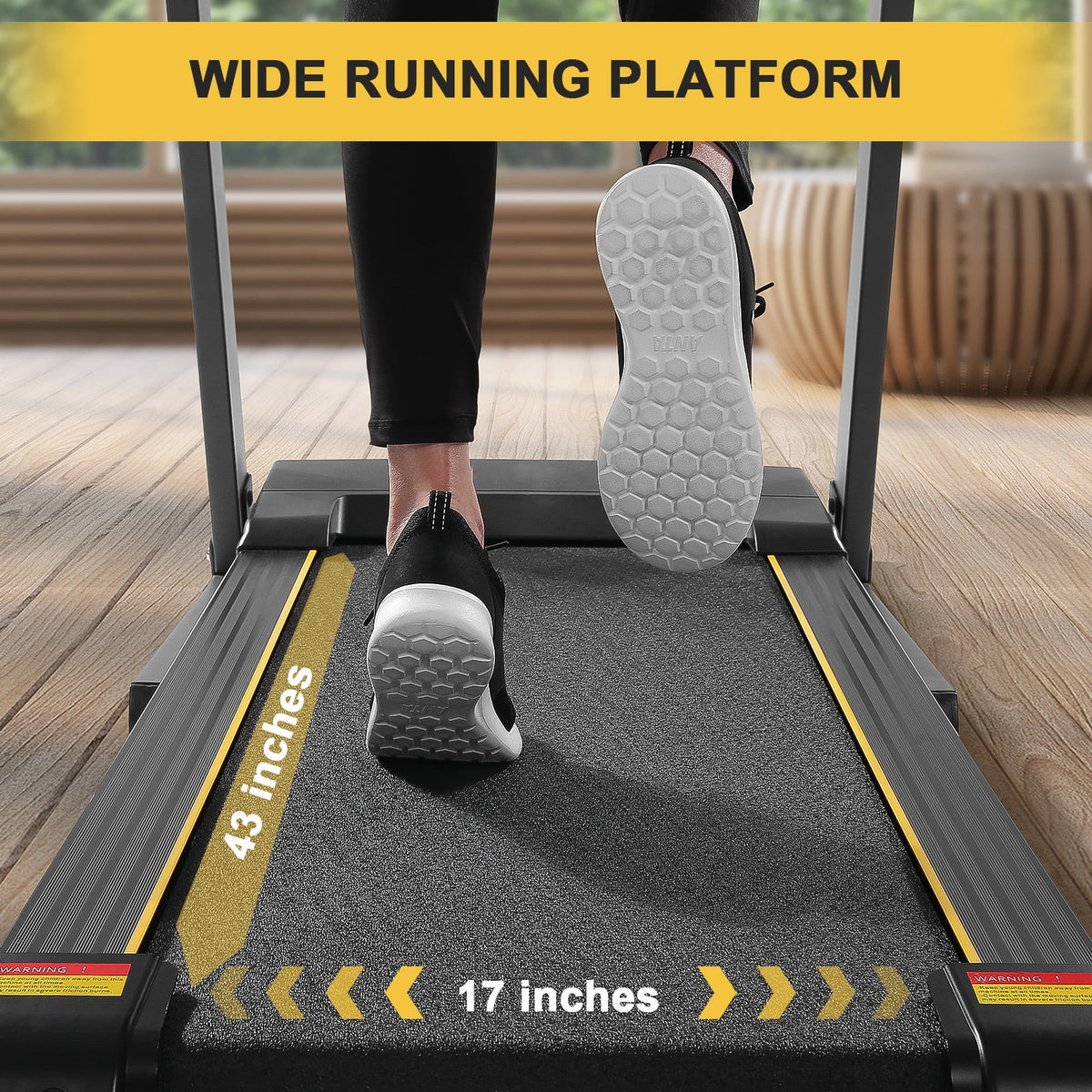 Folding Treadmill with Incline 1.5 HP K478