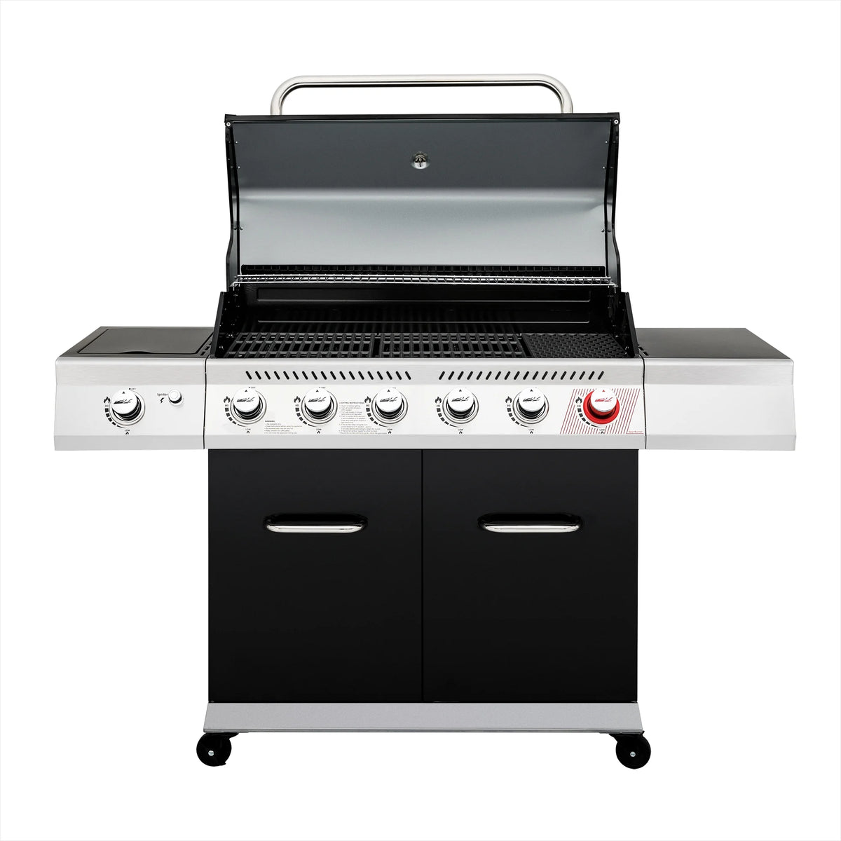 6-Burner Gas Grill with Sear Burner and Side Burner Z796372