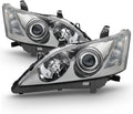 Projector Headlights Headlamps Assembly Pair W2784