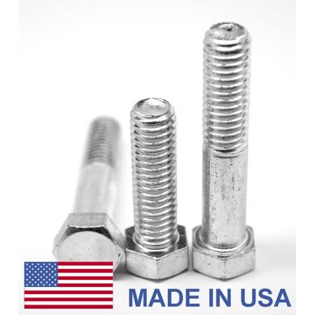 1 inch-8 x 4 1/2 inch Coarse Thread Grade 5 Hex Cap Screw, Zinc Plated, Pk 30 P175331