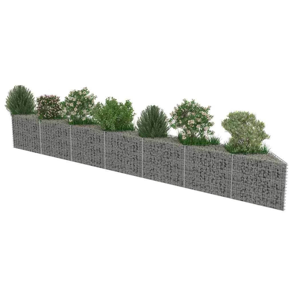 Galvanized Steel Gabion Wall X4039