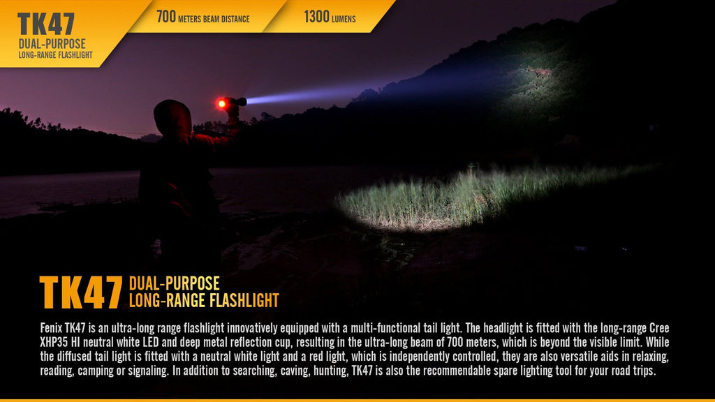 Black LED Flashlight P4546